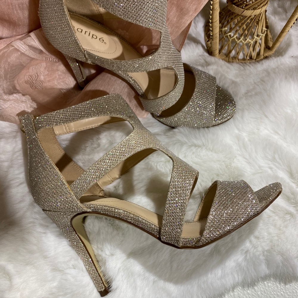 Gold heels